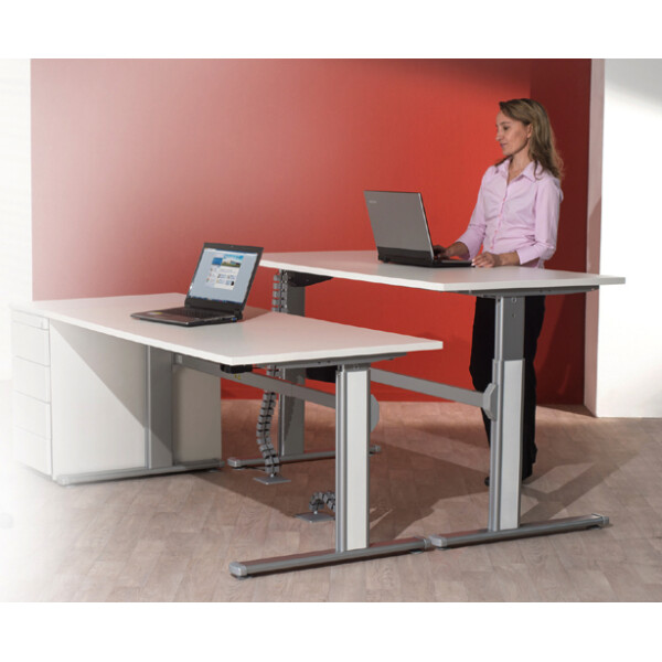 kerkmann vertikale Kabelführung für Sitz- Stehtische