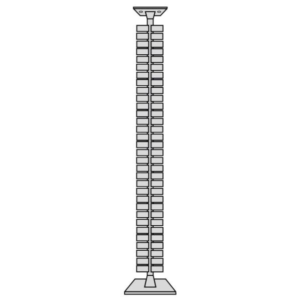 kerkmann vertikale Kabelführung für Sitz- Stehtische