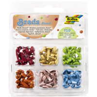 folia Musterbeutelklammern Brads "Formen",...