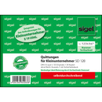 sigel Formularbuch "Rechnungen" für Kleinunternehmer
