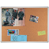 FRANKEN Korktafel PRO, Aluminium-Rahmen, 1.800 x 900 mm