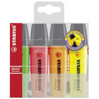 STABILO Textmarker BOSS ORIGINAL, 6er Kunststoffetui