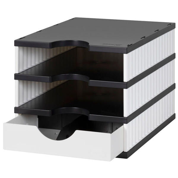 styro Sortierstation styrodoc uno SET, 3 Fächer