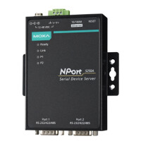 MOXA Serial Device Server, 2 Port, RS-232 422 485