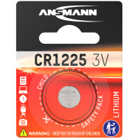 ANSMANN Lithium Knopfzelle "CR2016", 3,0 Volt, 1er-Blister