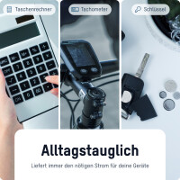 ANSMANN Lithium Knopfzelle "CR2016", 3,0 Volt,...