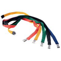 DURABLE Textilband SOFT COLOURS, schwarz