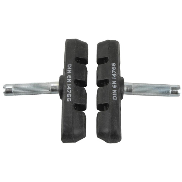 FISCHER Fahrrad-Bremsschuhe, V-Bremse, klemmbar