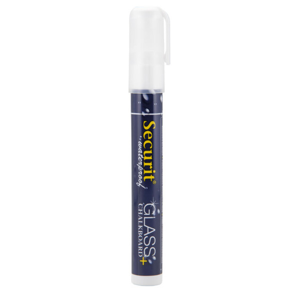 Securit Kreidemarker WATERPROOF MEDIUM, wei&szlig;
