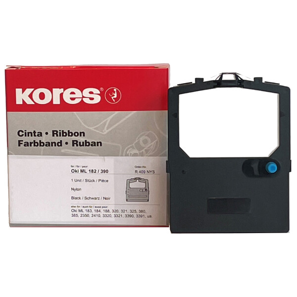 Kores Farbband für NEC Pinwriter P6+ P7+, Nylon, schwarz