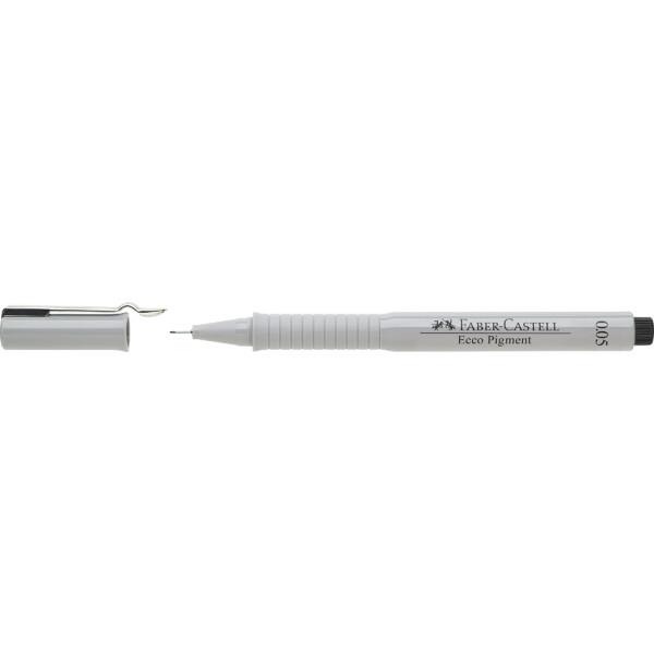 FABER-CASTELL Pigmentliner ECCO PIGMENT 0,5 mm, schwarz
