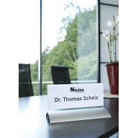 DURABLE Tisch-Namensschild DESK PRESENTER DE LUXE