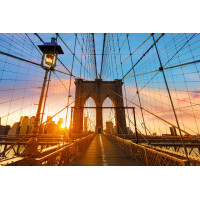 PAPERFLOW Wandbild "Brooklyn Bridge", aus...