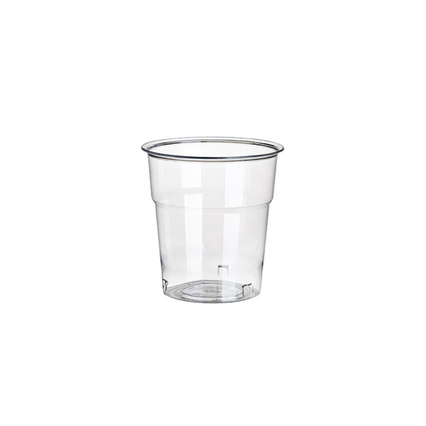 STARPAK Kunststoff-Trinkbecher PS, 0,1 l, glasklar, 50er