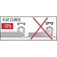 LEITZ Flachheftgerät Nexxt 5523, rot, im Karton