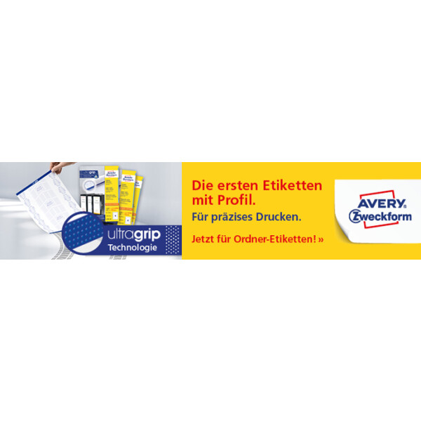 AVERY Zweckform Ordnerrücken-Etiketten, 38x192 mm, ablösbar