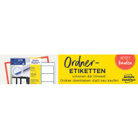 AVERY Zweckform Ordnerrücken-Etiketten, 38x192 mm, ablösbar