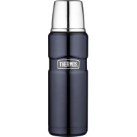 THERMOS Isolierflasche STAINLESS KING, 0,47 Liter, blau