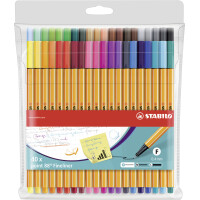 STABILO Fineliner point 88, 25er Kunststoffetui