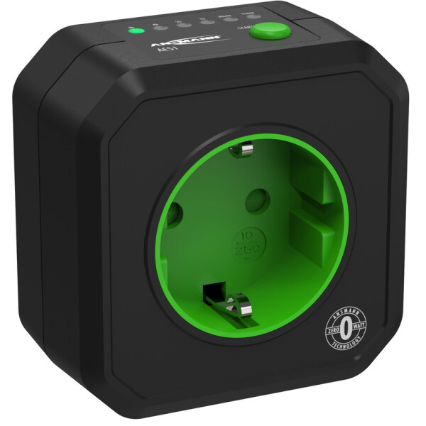 ANSMANN Energiespar-Steckdose "ZEROWATT" AES1, zeitgesteuert