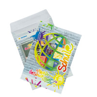 HERMA Heftschoner transparent, DIN A4, aus PP, 10er Set