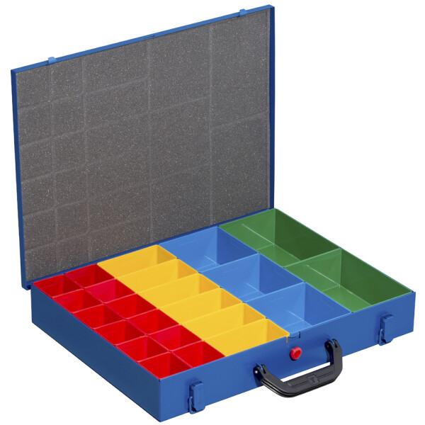 allit Metall-Kleinteilekoffer EuroPlus Pro M 44H-24, blau