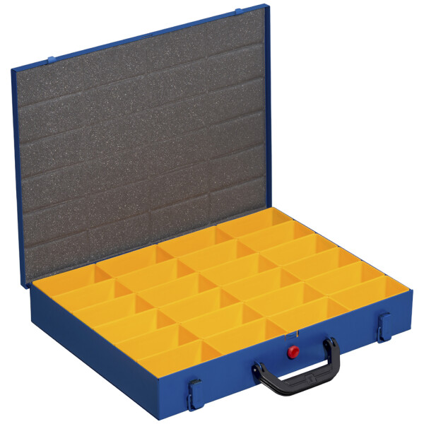 allit Metall-Kleinteilekoffer EuroPlus Pro M 44H-24, blau