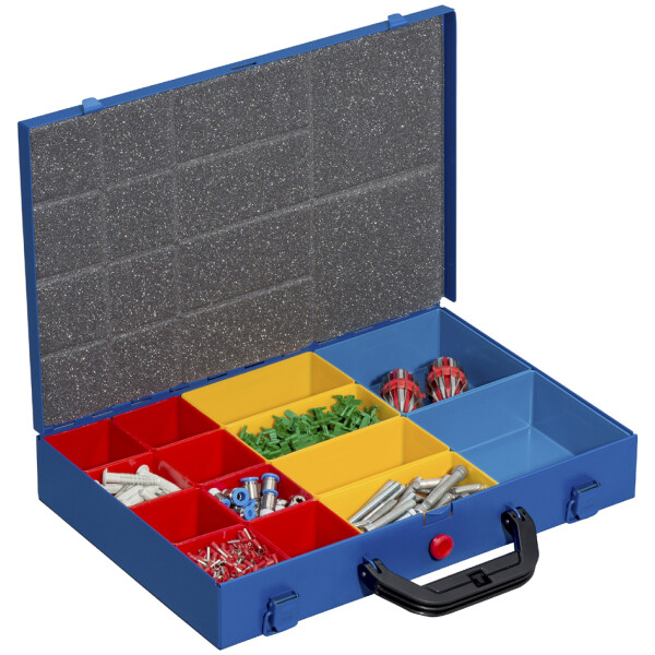 allit Metall-Kleinteilekoffer EuroPlus Pro M 44H-24, blau
