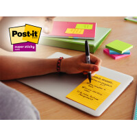 Post-it Haftnotizen super sticky Meeting Notes, 203 x 152 mm