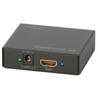 DIGITUS 4K HDMI Splitter, 2-fach, schwarz