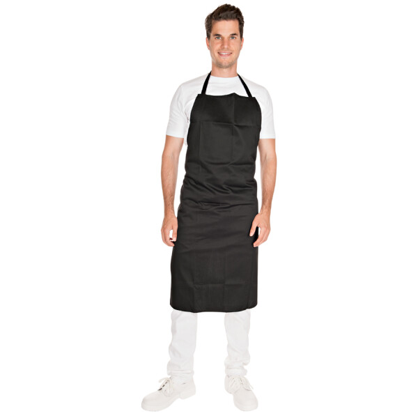 HYGOSTAR Latzschürze, aus Polycotton, schwarz