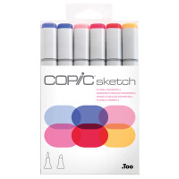 COPIC Marker sketch, 6er Set "Floral Favorite 2"
