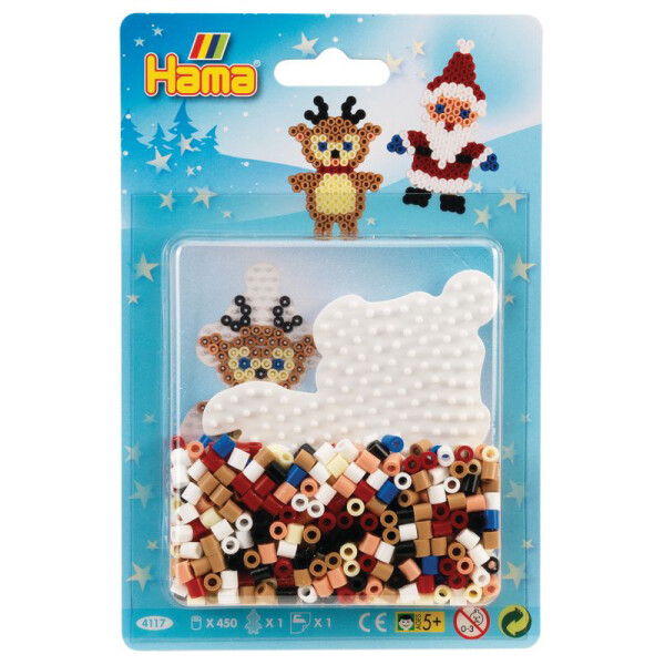 Hama Bügelperlen midi "Weihnachten", im Blister