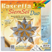 folia Faltblätter Bascetta-Stern, 200 x 200 mm,...