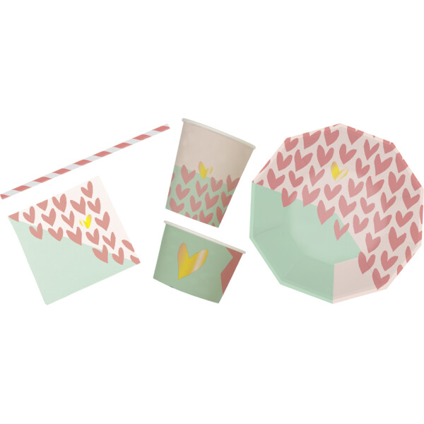 folia Party-Box "Girls", 42-teilig