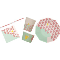 folia Party-Box "Girls", 42-teilig