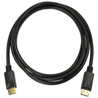LogiLink DisplayPort 1.4 Anschlusskabel, schwarz, 3,0 m