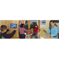 UHU Klebepads patafix, wieder ablösbar, weiß