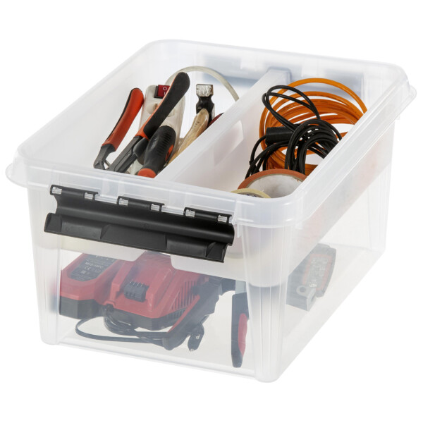 smartstore Aufbewahrungsbox CLASSIC 52 L, Clips: weiß