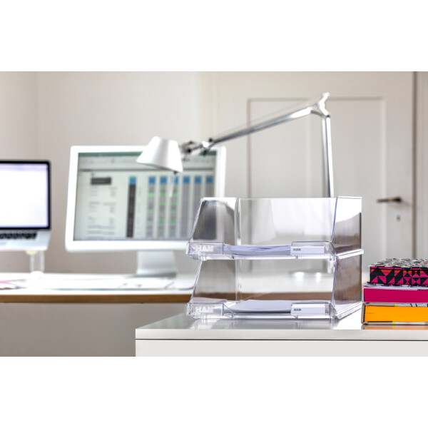 HAN Briefablage KLASSIK XXL, DIN A4, Polystyrol, schwarz