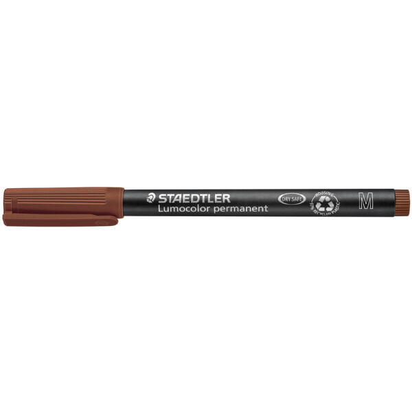 STAEDTLER Lumocolor Permanent-Marker 317M, blau