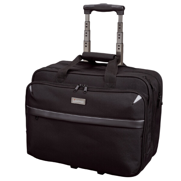 LiGHTPAK Business Notebook-Trolley "XRAY", Nylon, schwarz