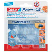 tesa Powerstrips DECO-HAKEN, Haltekraft: max. 0,2 kg
