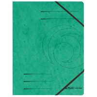 herlitz Eckspannermappe easyorga, A4, Karton, fuchsia