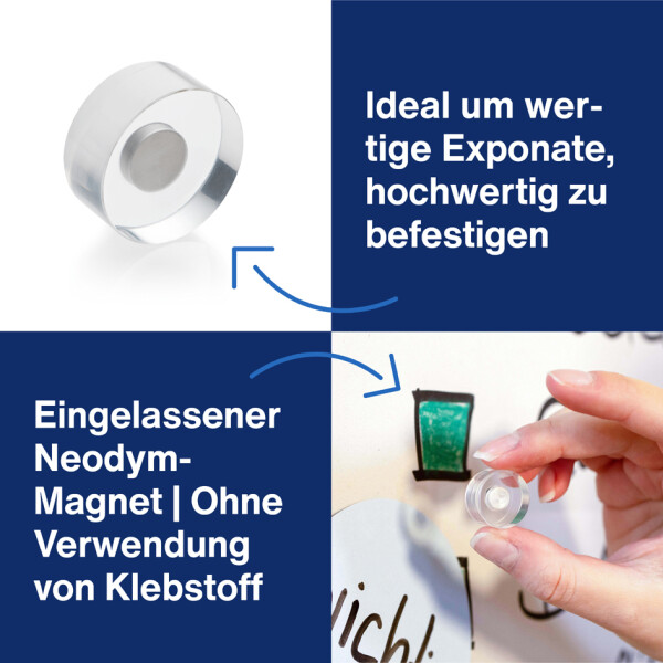 magnetoplan Neodym-Magnete Design, Durchmesser: 20 mm