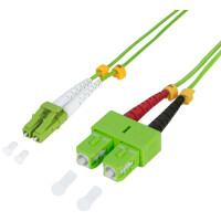 LogiLink LWL Patchkabel, LC-Duplex - SC-Duplex, OM5, 3,0 m