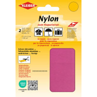 KLEIBER Nylon-Flicken, selbstklebend, neonorange