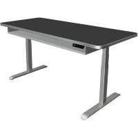 kerkmann Sitz-Steh-Schreibtisch Move 4 Premium, weiß