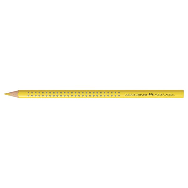 FABER-CASTELL Dreikant-Buntstift Colour GRIP, honiggelb