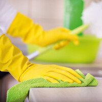 HYGOSTAR Latex-Universal-Handschuh Bettina, S, gelb